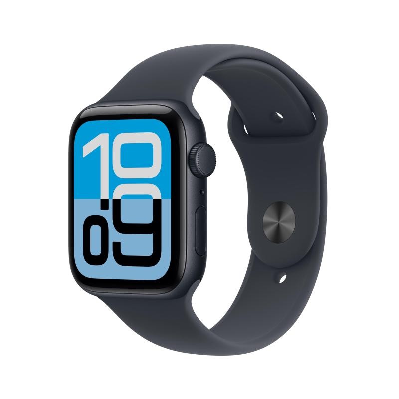 Apple Watch SE (3rd generation) SE 3 GPS 44mm Midnight Aluminum Case with Spo