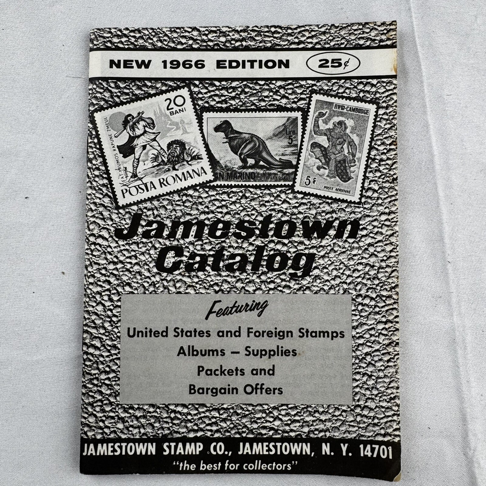 Vintage 1966 Jamestown Stamp Catalog United States & Foreign For Collectors