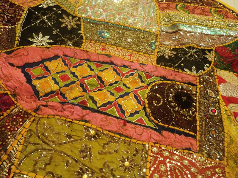 Wall Covering Tapestry Wall Hanging Patchwork Art Embroidery Festive Season Gift