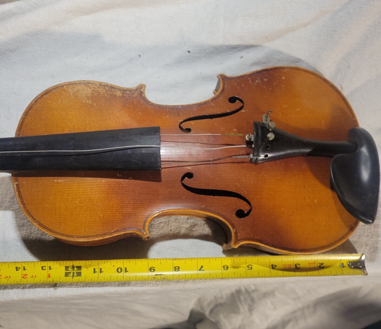 Antonius Stradivarius Czechoslavakia copy Violin as seen