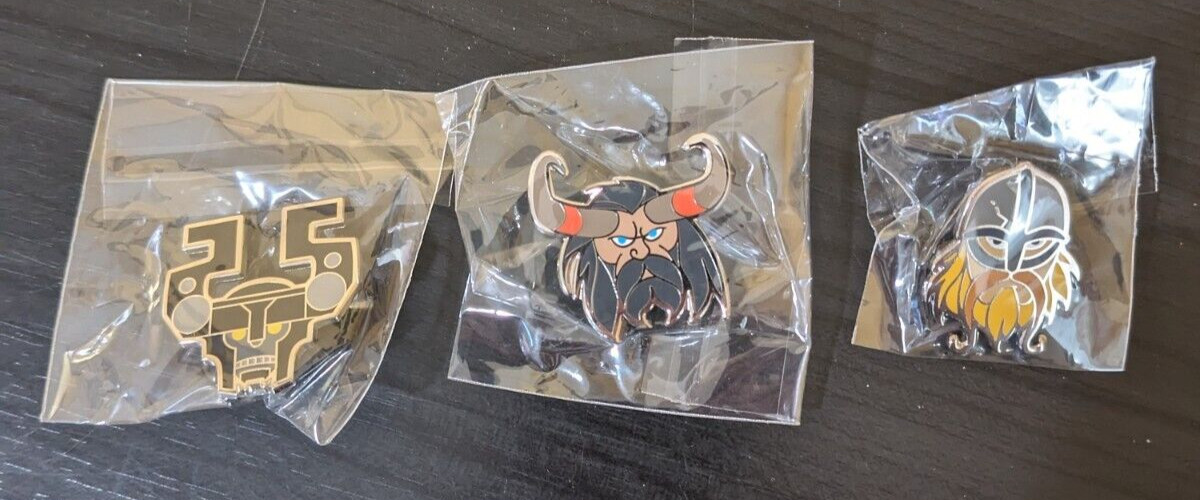 Banner Saga Set Of 3 Pins