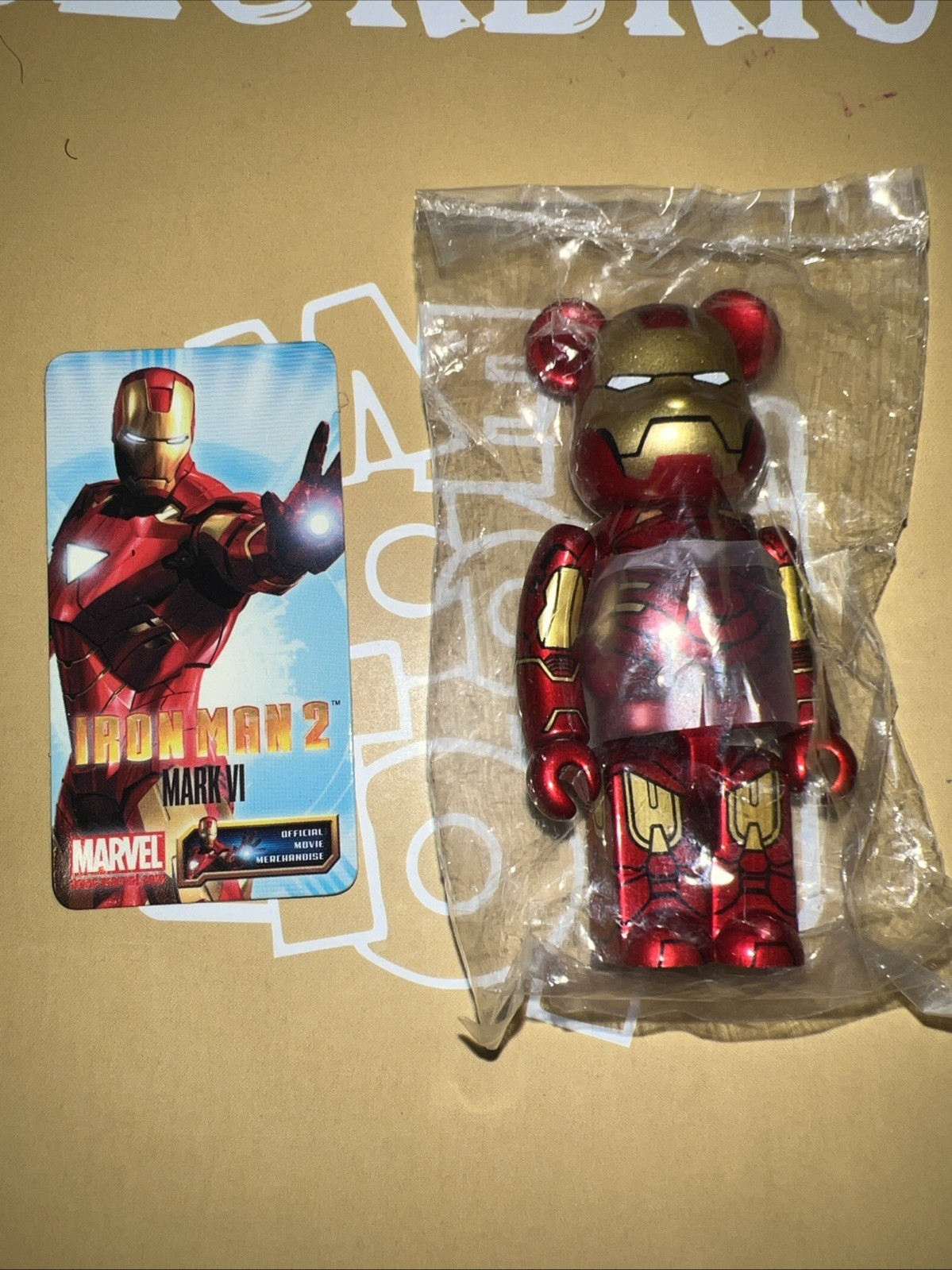 Be@rbrick 🐻🧱 Series 20 Iron Man 2 Marvel