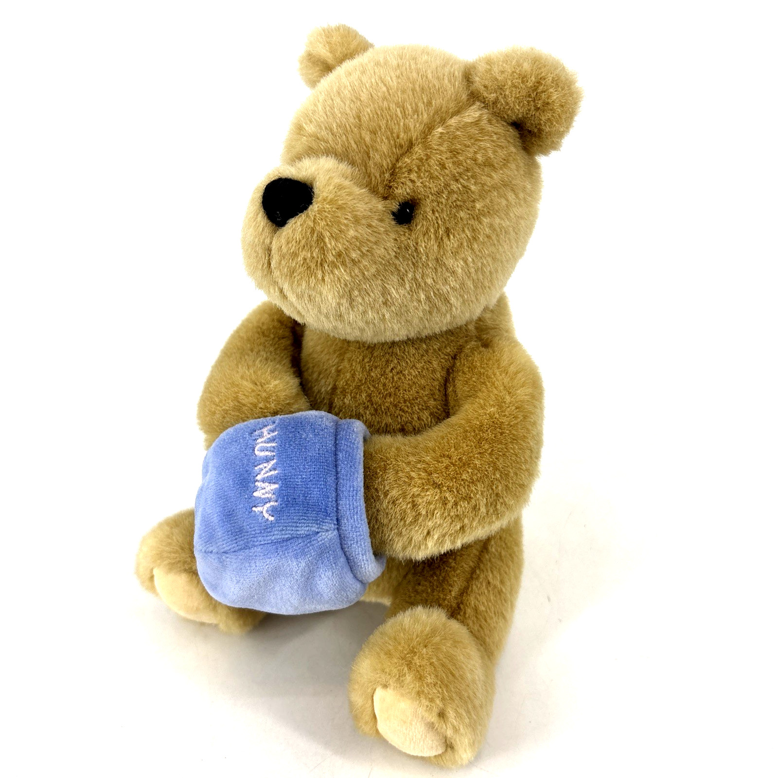 Vintage Gund Disney Classic Pooh Winnie Plush Stuffed Animal Hunny Jar 8"