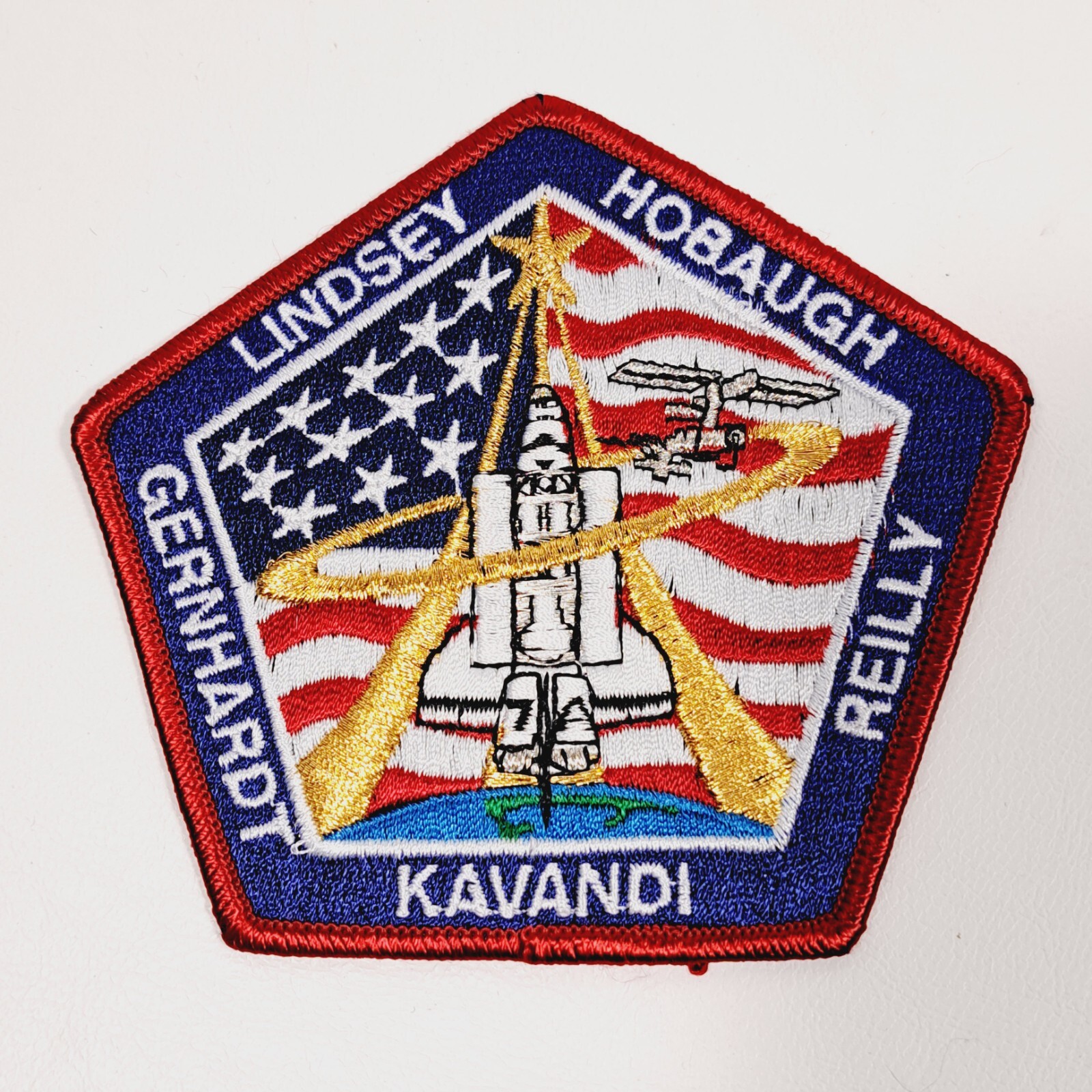 NASA STS-104 Atlantis Space Shuttle Mission Crew Patch