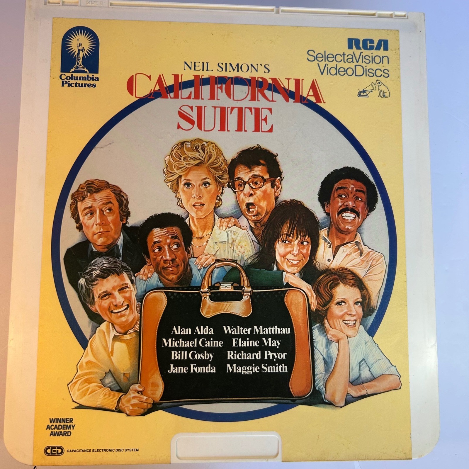 California Suite RCA SelectaVision CED VideoDisc Movie Comedy Alan Alda
