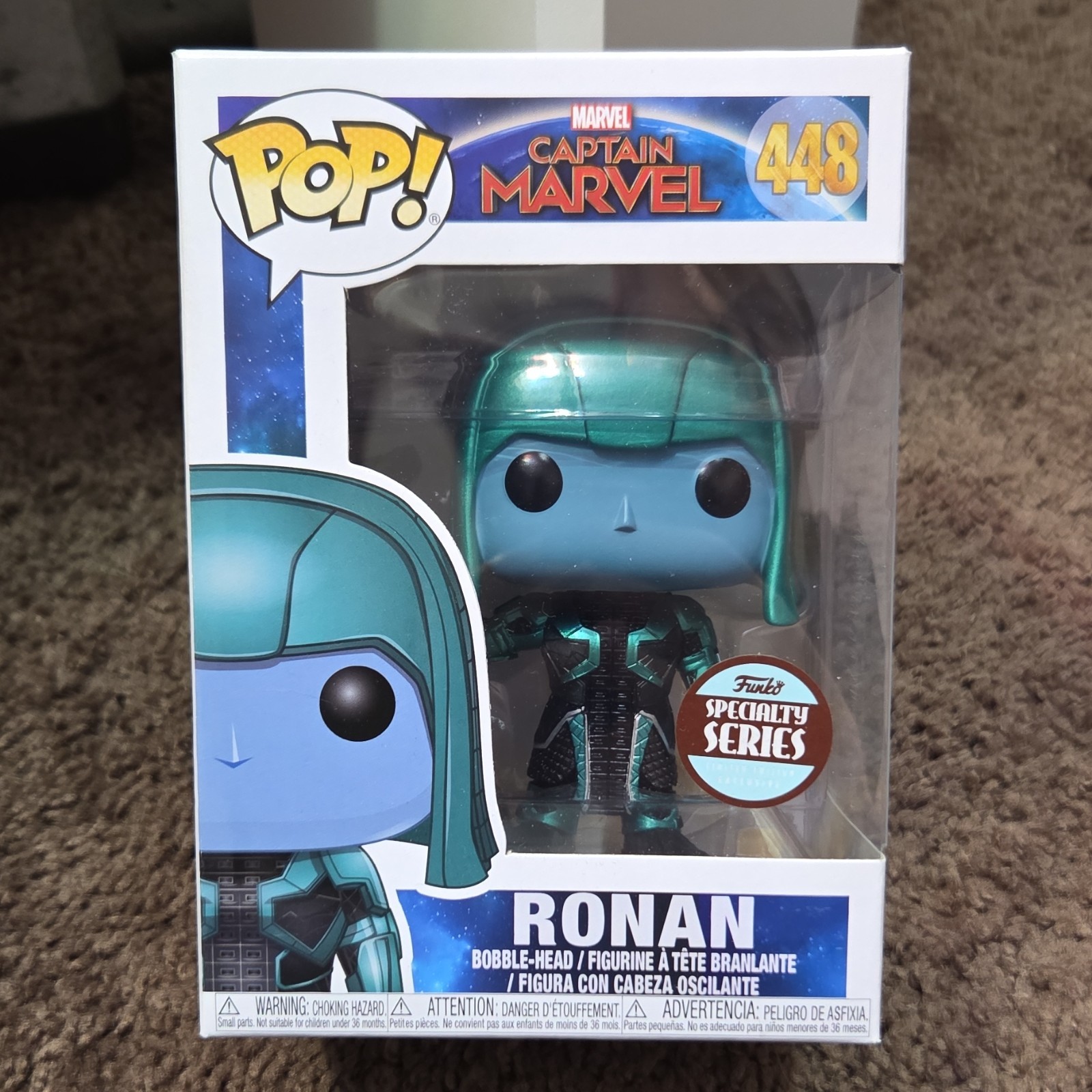 Funko Pop! Vinyl: Marvel - Ronan #448 Specialty Series Bobblehead