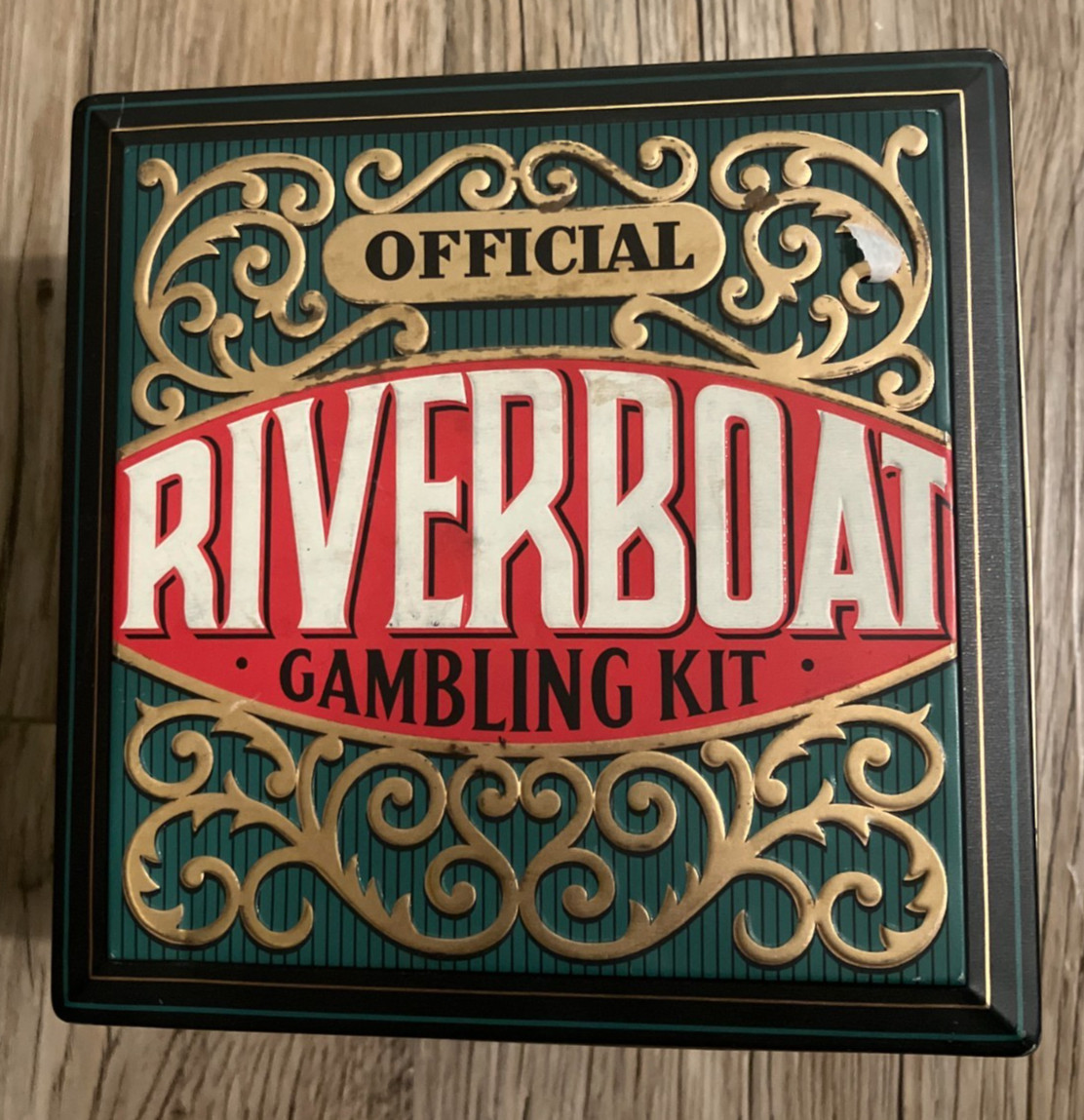 Official Riverboat Gambling Kit + Variety Casino Poker Chips