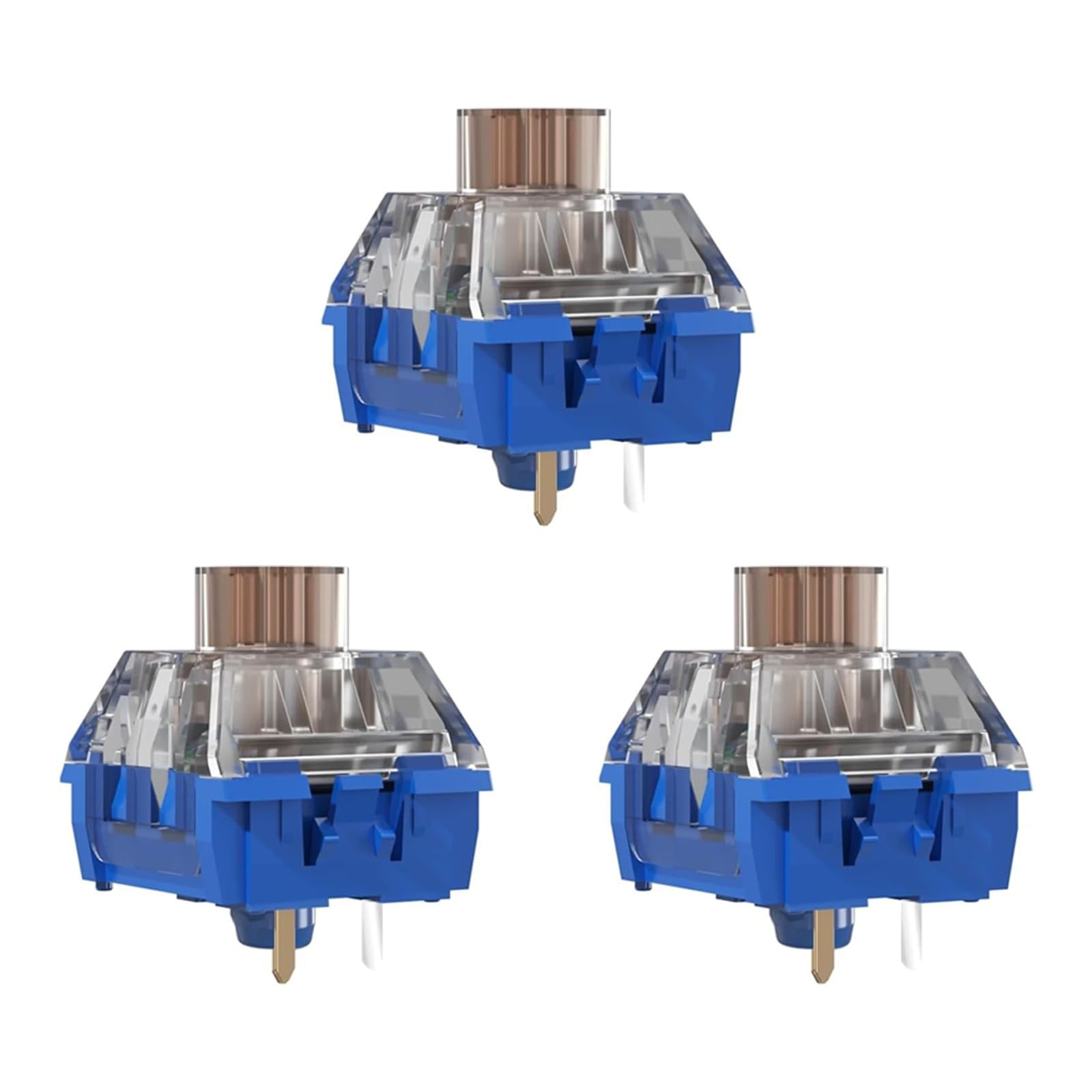 Kailh Box Deep-Sea Silent Whale Tactile Switches for Mechanical Keyboards 3-Pin