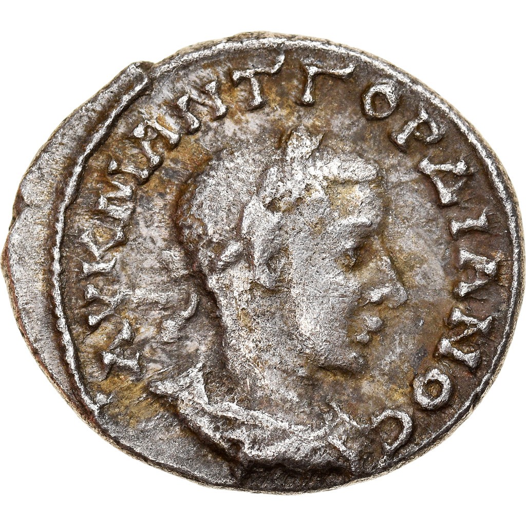 [#907244] Coin, Gordian III, Drachm, 241, Antioch, EF, Bil, lon
