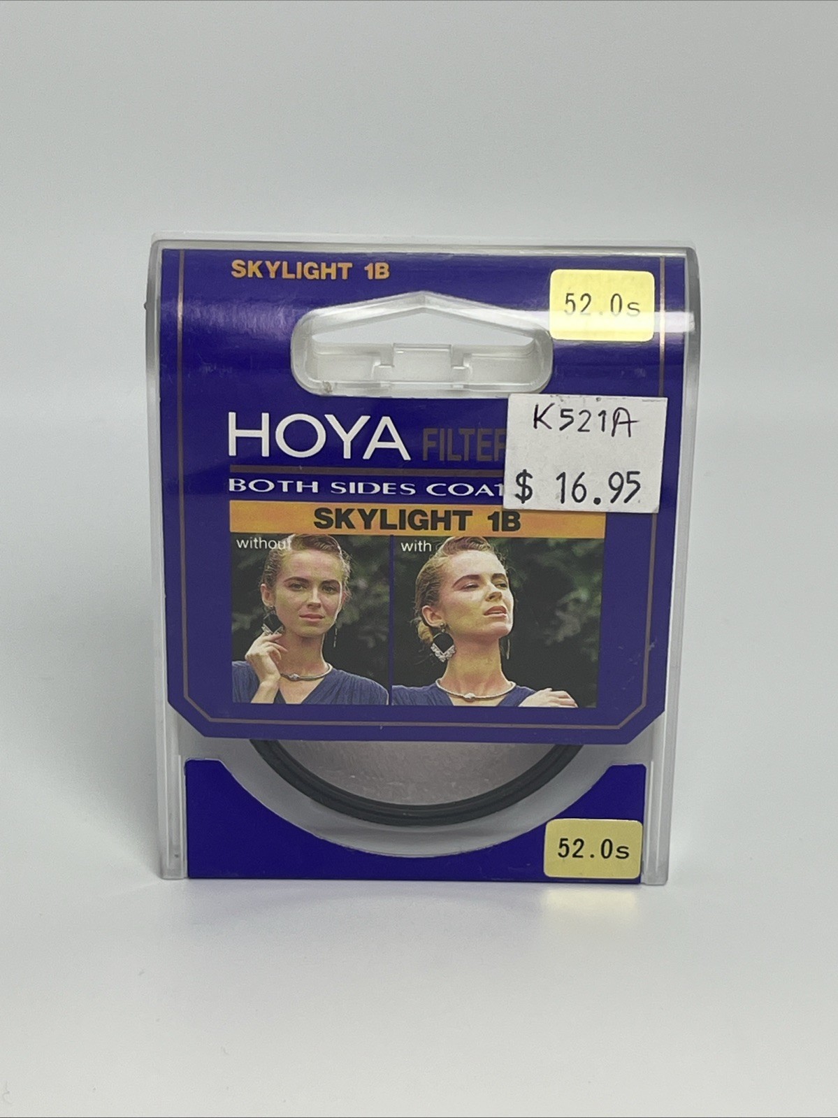 Hoya 52mm Skylight 1B Filter Both Sides Coated Japan New Sealed Vintage