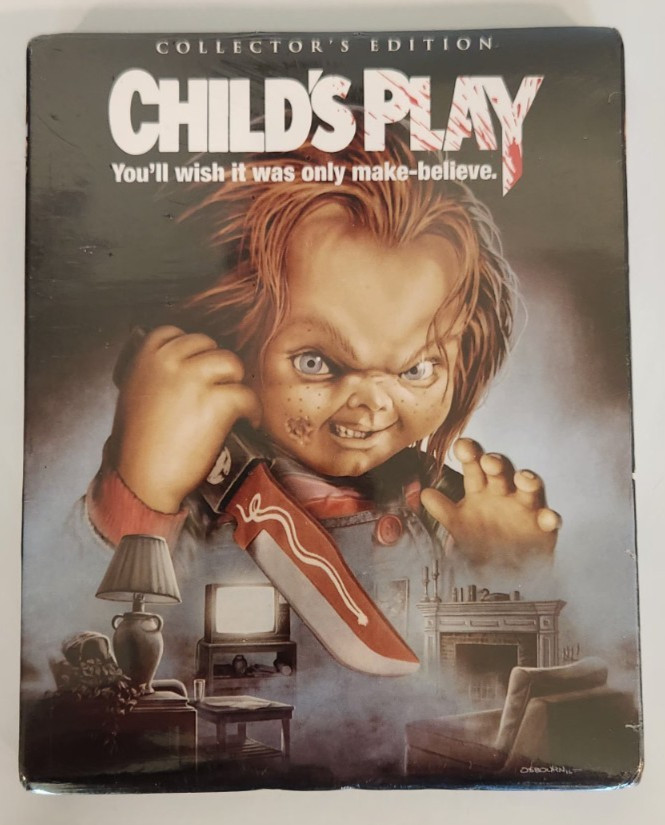 Child's Play (Collector's Edition) (Blu-ray, 1988) with Slipcover Scream Factory