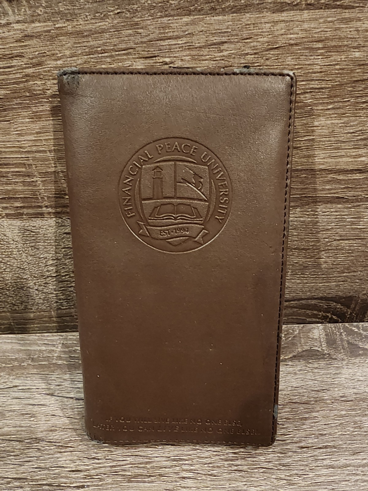 Dave Ramsey's Financial Peace University FPU Brown Envelope Wallet System NEW