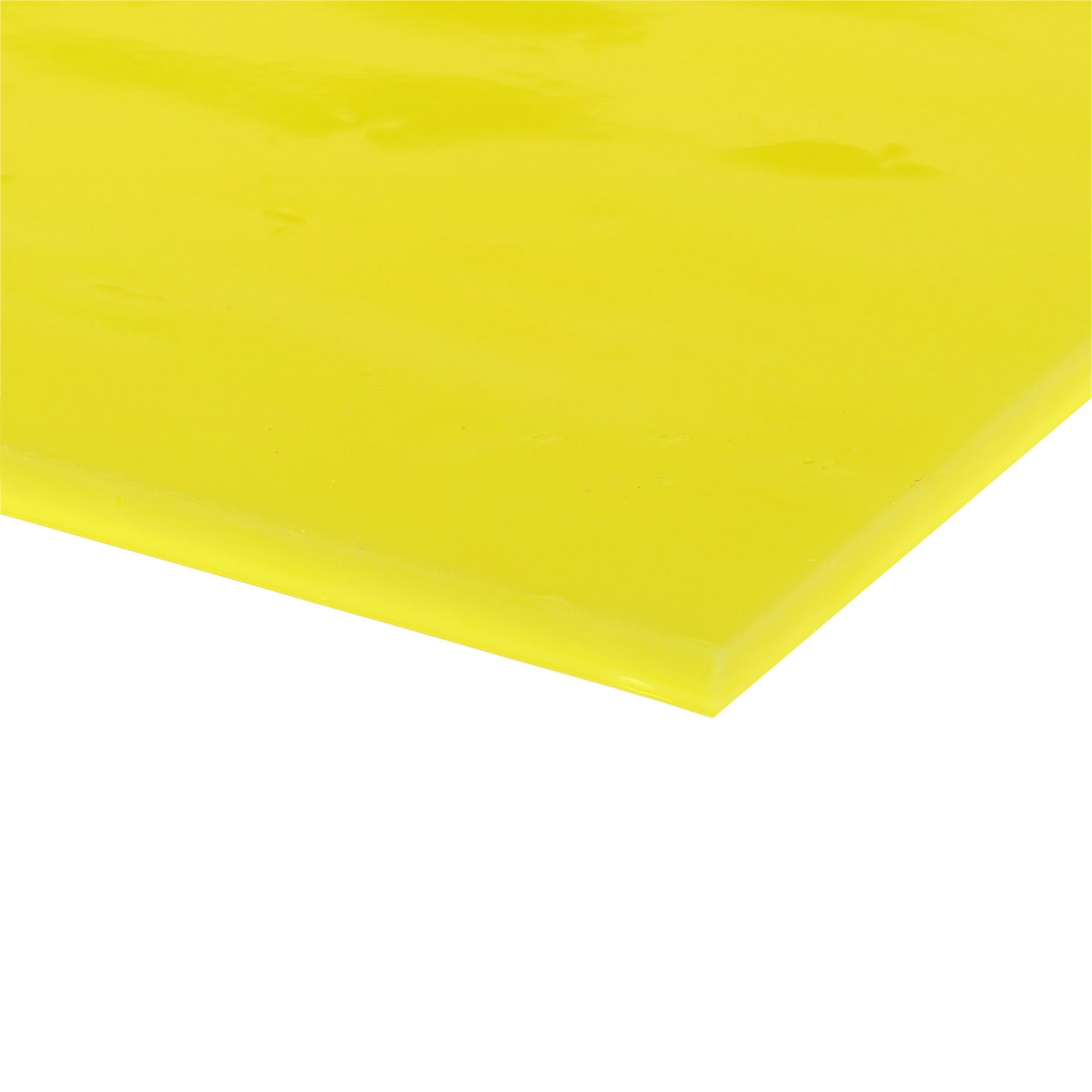 Stained Glass Sheet Mosaic Tile, 7.9 Inch x 5.9 Inch Yellow Stained Glass Sheets