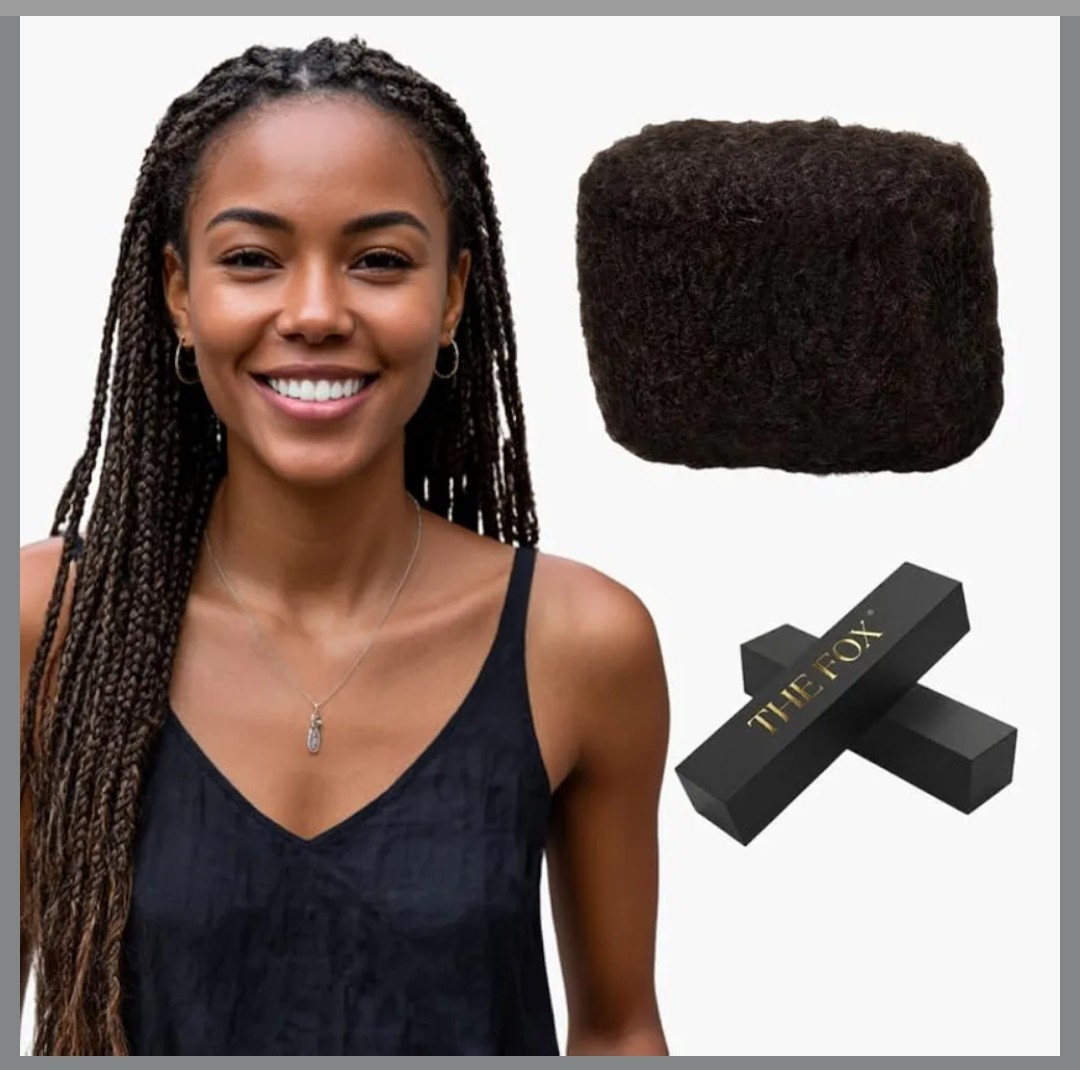Afro Kinky Braiding Bundle Dark Brown Human Hair #2 50g 12in. 4C