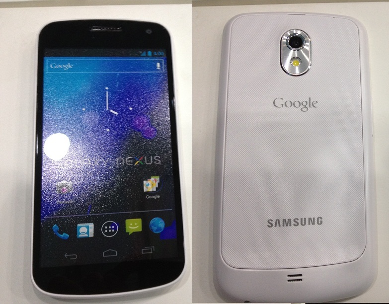 **High Quality Dummy** White Samsung Galaxy Nexus Google i9250 display toy