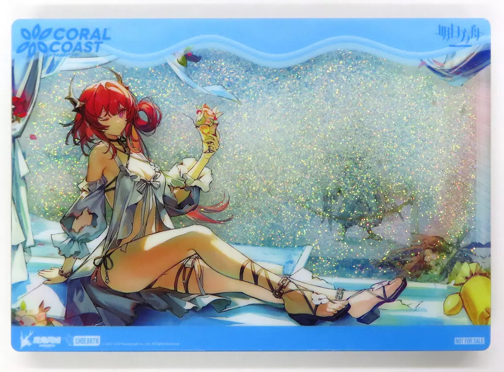 Arknights Coral Coast Acrylic Stand Quicksand Panel 130×90mm Limited Item