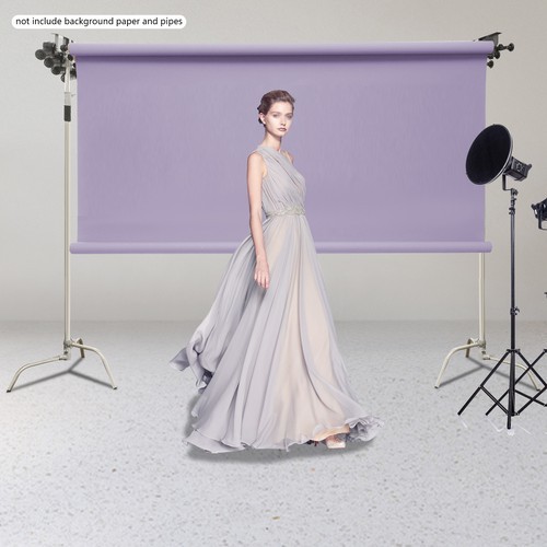 4 Roller Electric Photography Background Mechanism Wall Ceiling Mount w/Remote