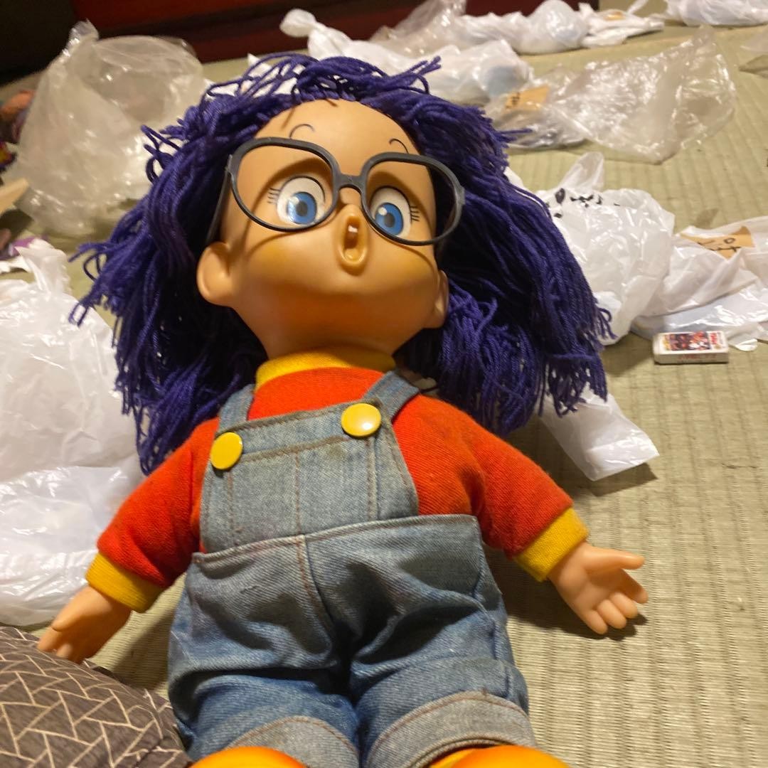 Poppy Dr. Slump Arale-chan Norimaki Soft Vinyl Doll L Size Used