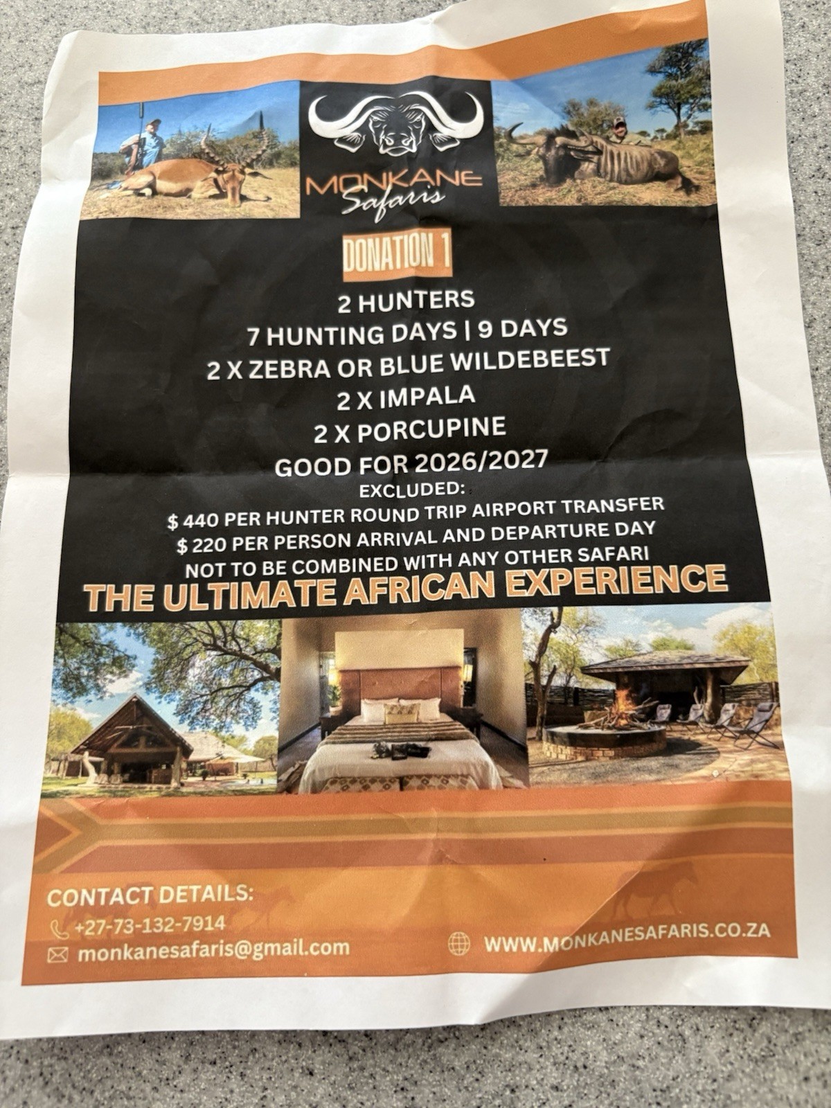 African Hunting Trip In Africa