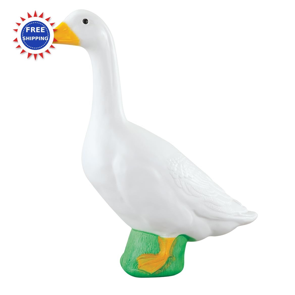 Large White Goose 23 Inch Garden Decor Valley Traders Official Gaggleville Clean