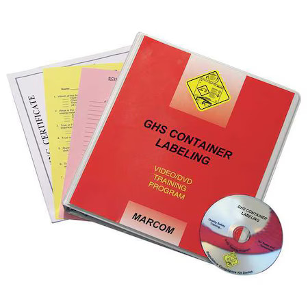 MARCOM V0001569SO Safety Training DVD, Chemical/Hazmat