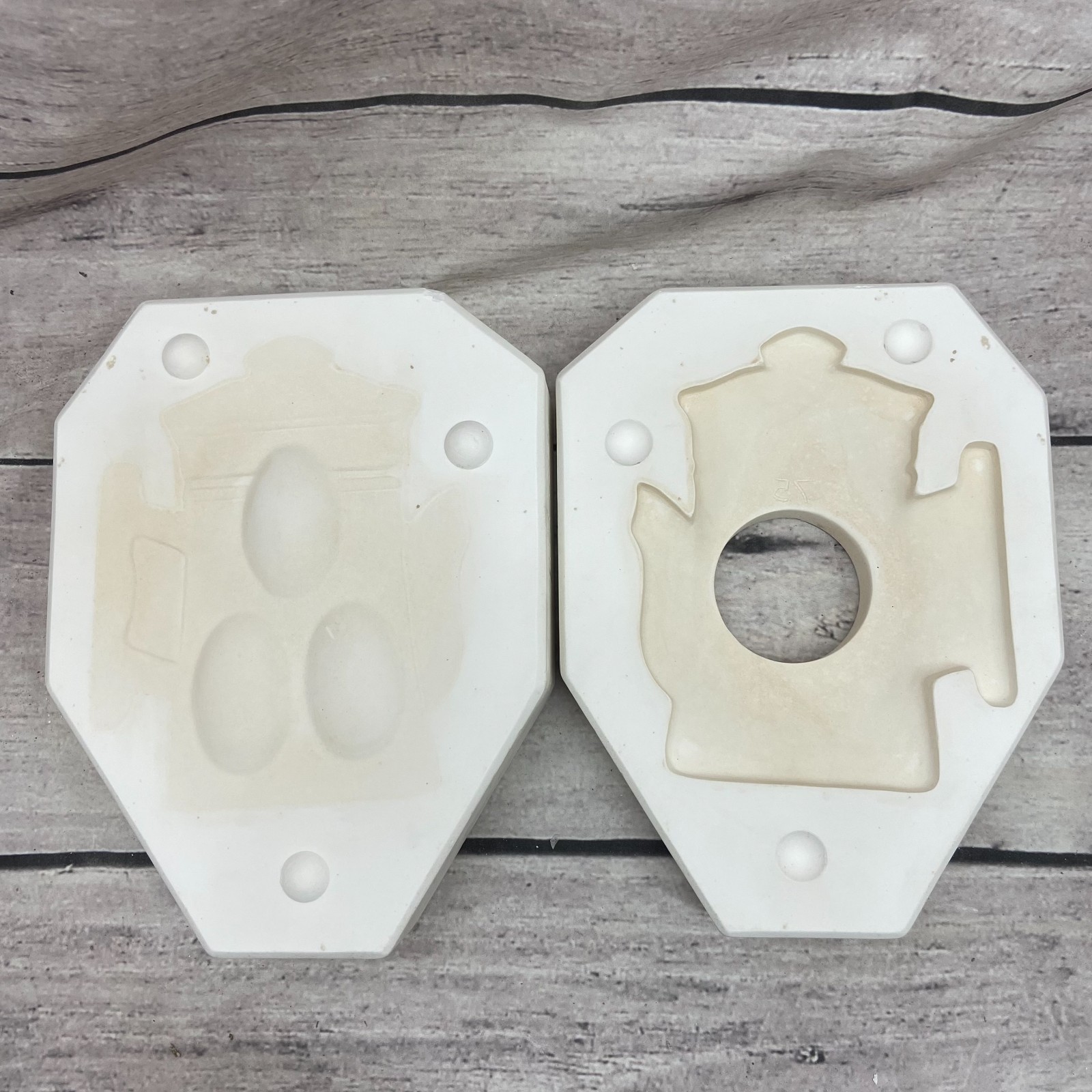 Byron Ceramic Casting Mold Coffee Spoon Rest #BH-1082