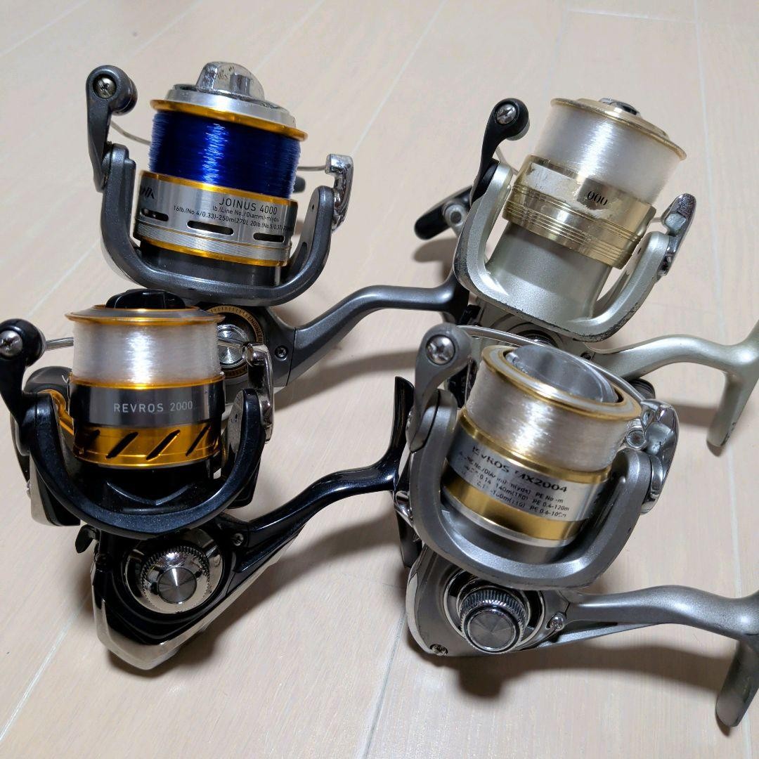 Daiwa Revros 2000 MX 2004, Joinus 3000 & 4000 (4 units)