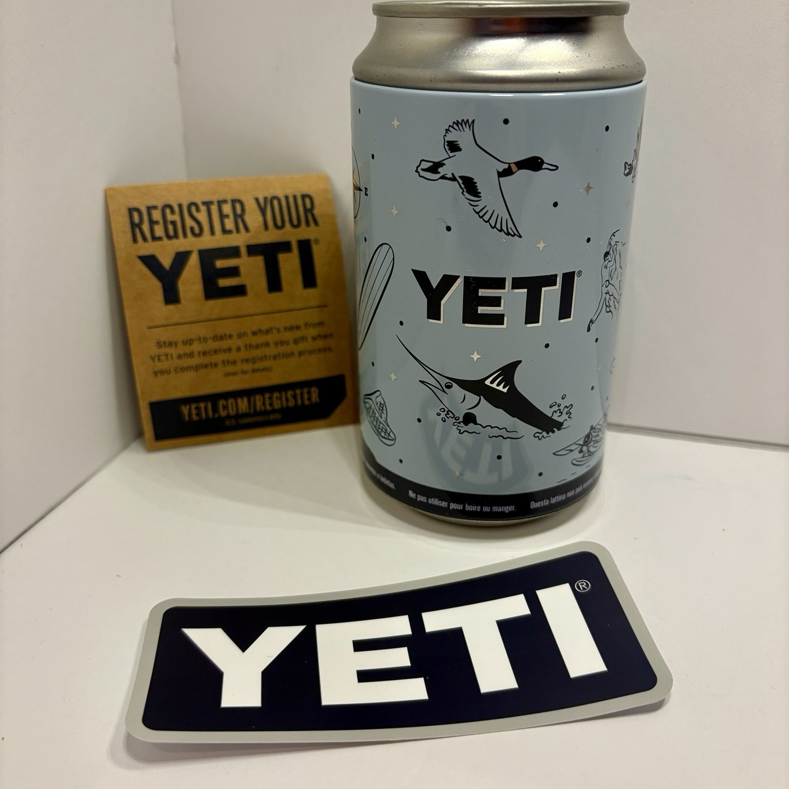 Yeti Stash Can Hidden Storage Safe 12 Oz. Limited Edition NEW with Sticker