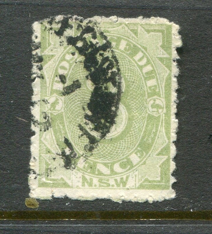 New South Wales #J4 Postage Due 3 P. [Used] 