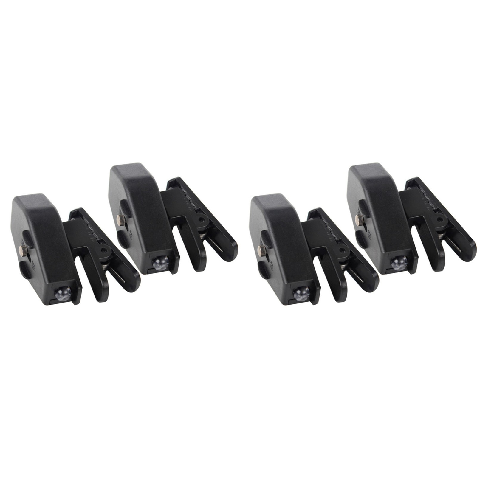 4Pcs/Lot  Reading Lights Portable Flexible Eyeglass Clip Book Lights9295