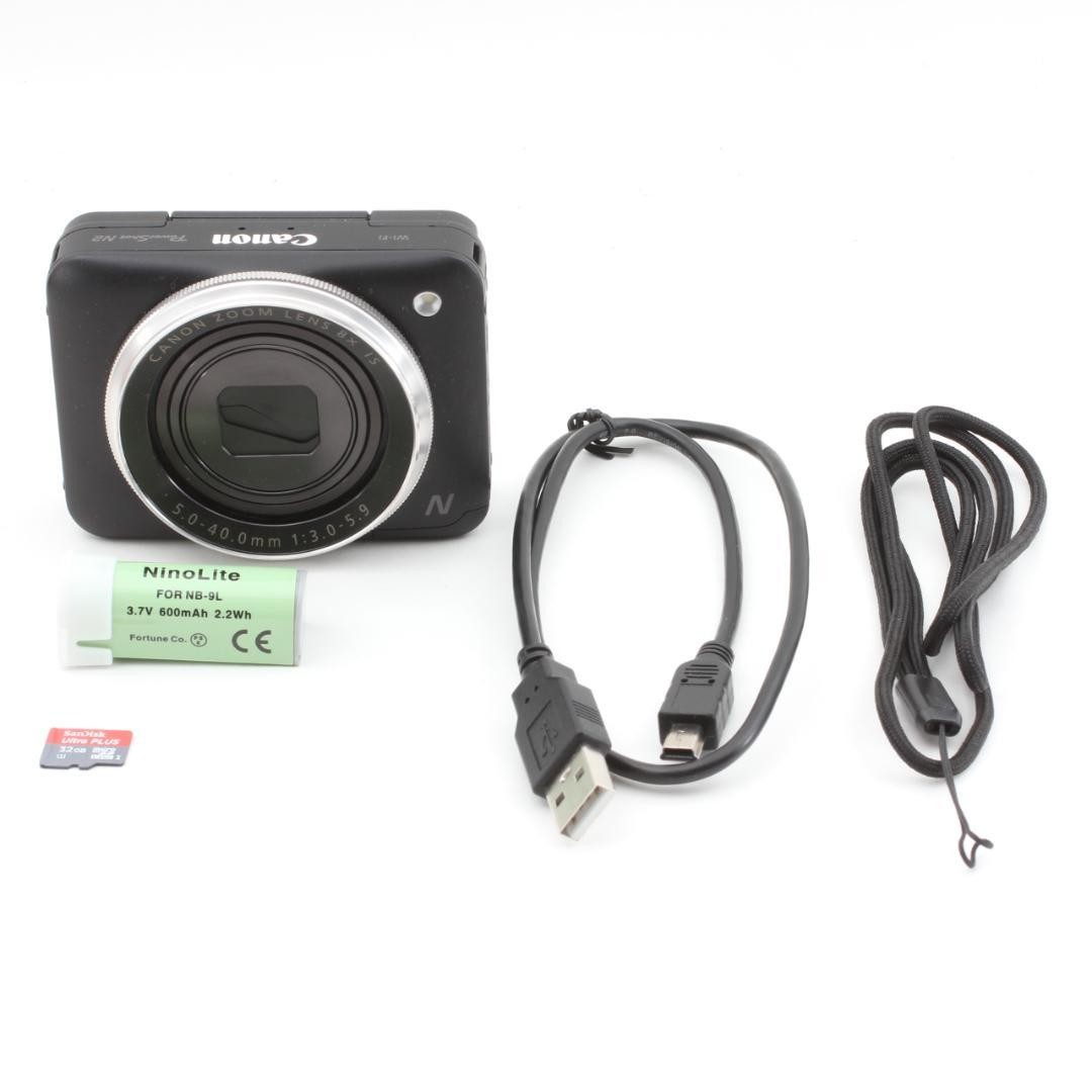 Canon N Compact Digital Camera with 8x Zoom Lens Tested Excellent Condition