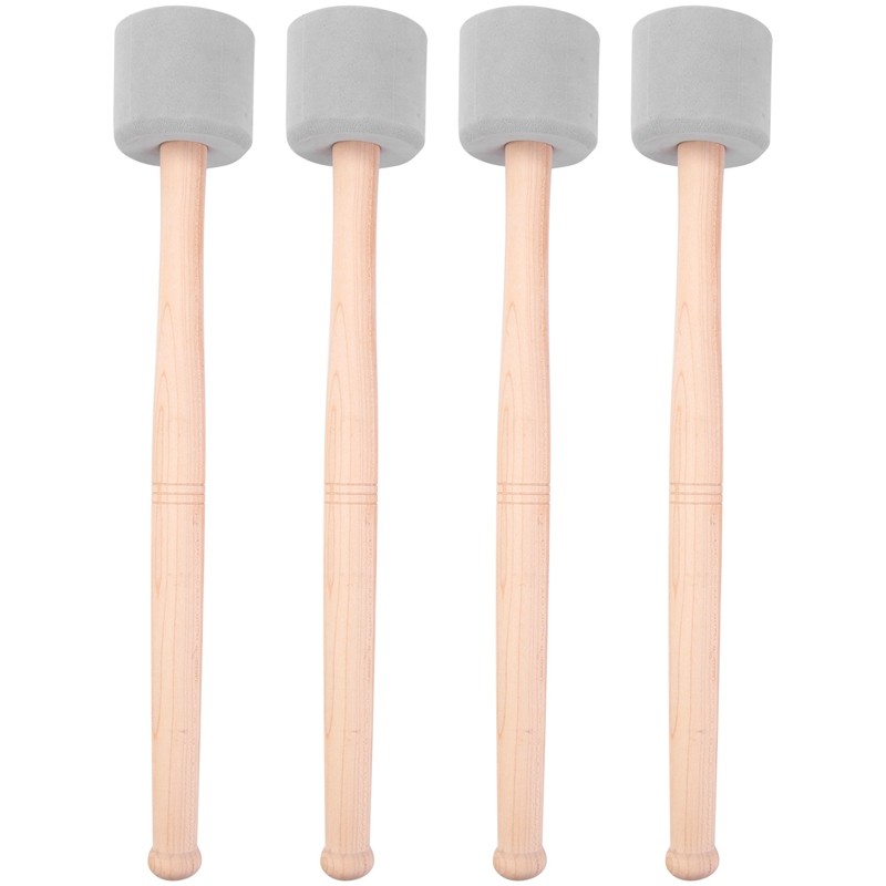 4Pcs  Drum Mallets Sticks Mallets Foam Head Drum Mallets for Marching Band1027