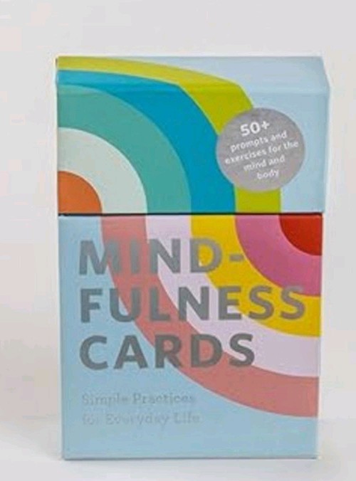 Mindfulness Everywhere Cards Deck | 50+ Prompt Cards Self Care Calm Focus