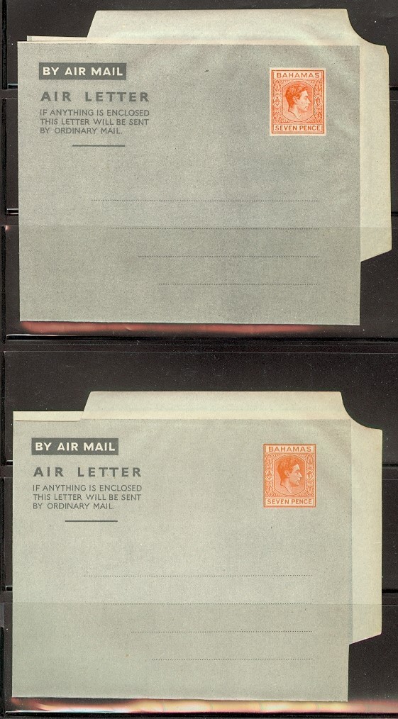 BAHAMAS H&G FG1-6 MINT AIR LETTERS