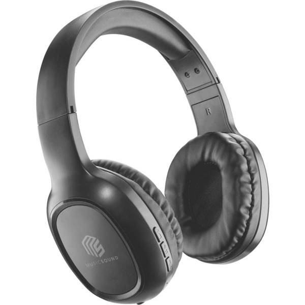 Cellularline BTHEADBBASICMSB Bluetooth On-Ear Headphones, Wireless, Wired Black