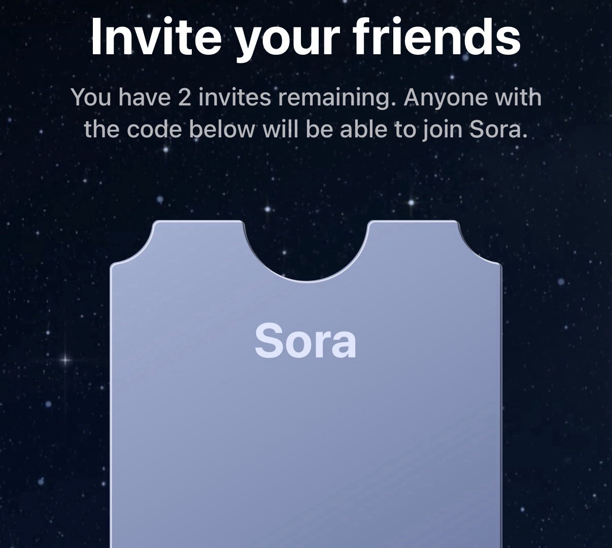 Sora 2 AI Invitation Code