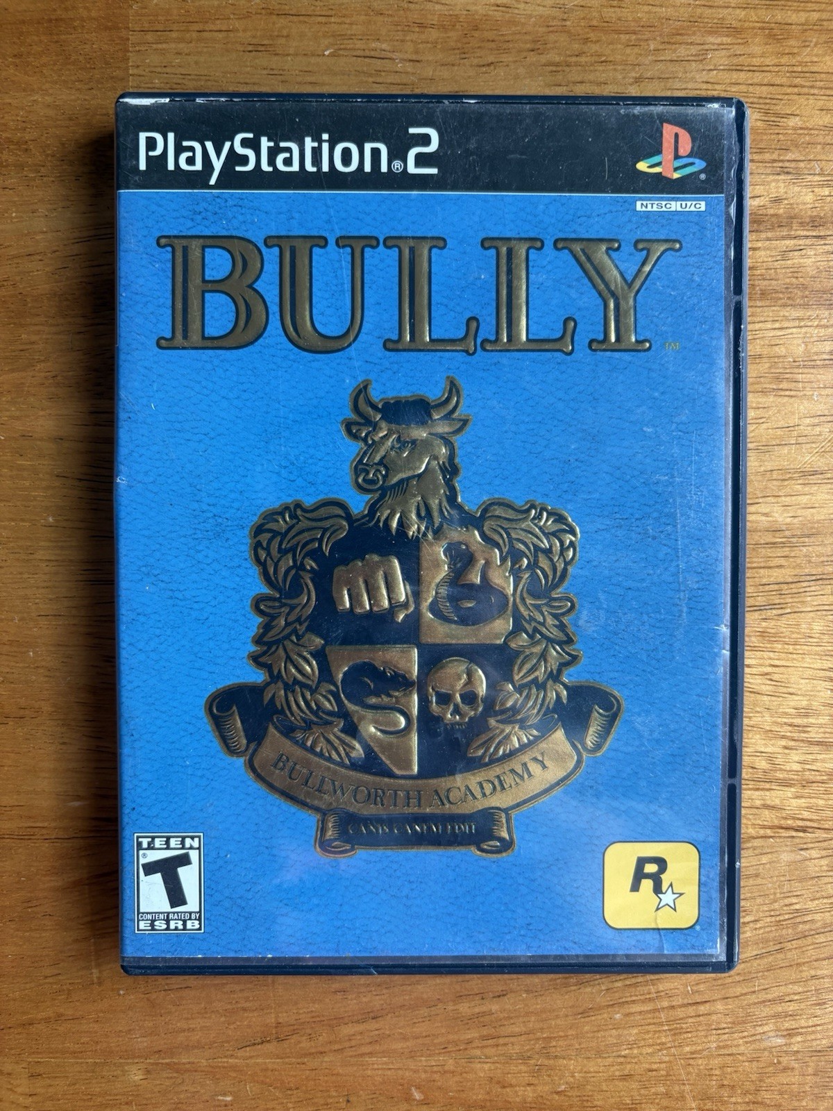 Bully Case Only Sony PlayStation 2 PS2 Rockstar  (No Manual,No GAME)  Authentic