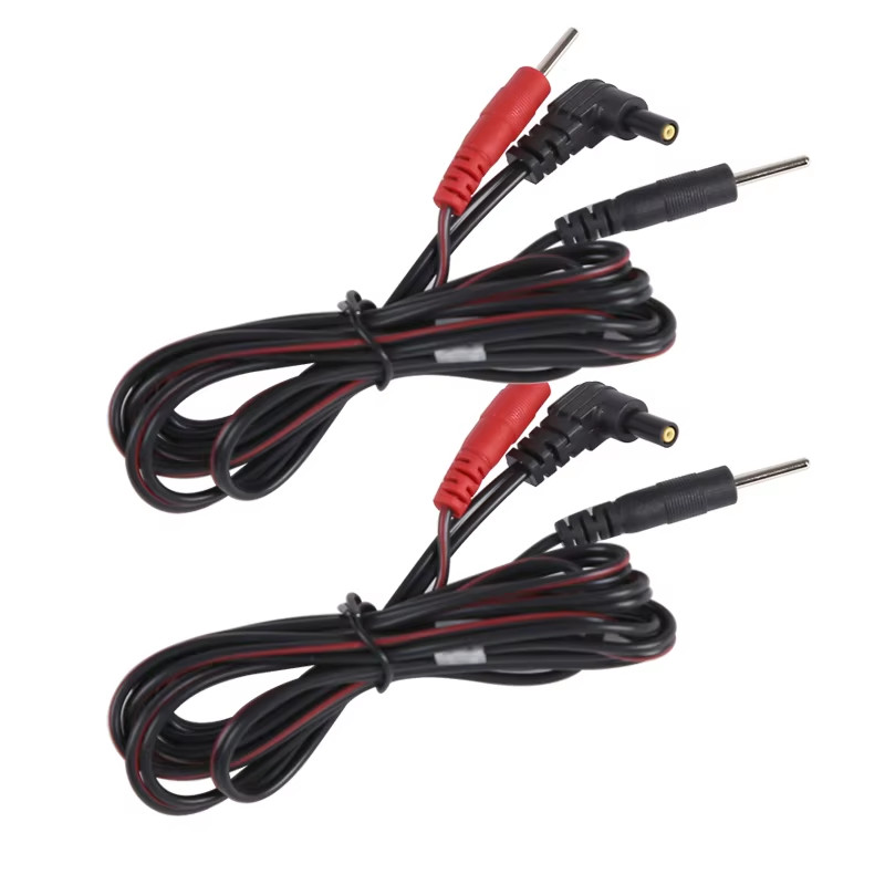 Electrode Lead Wires TENS Conductive Standard Pin for Ems Massage Electrode Pad 