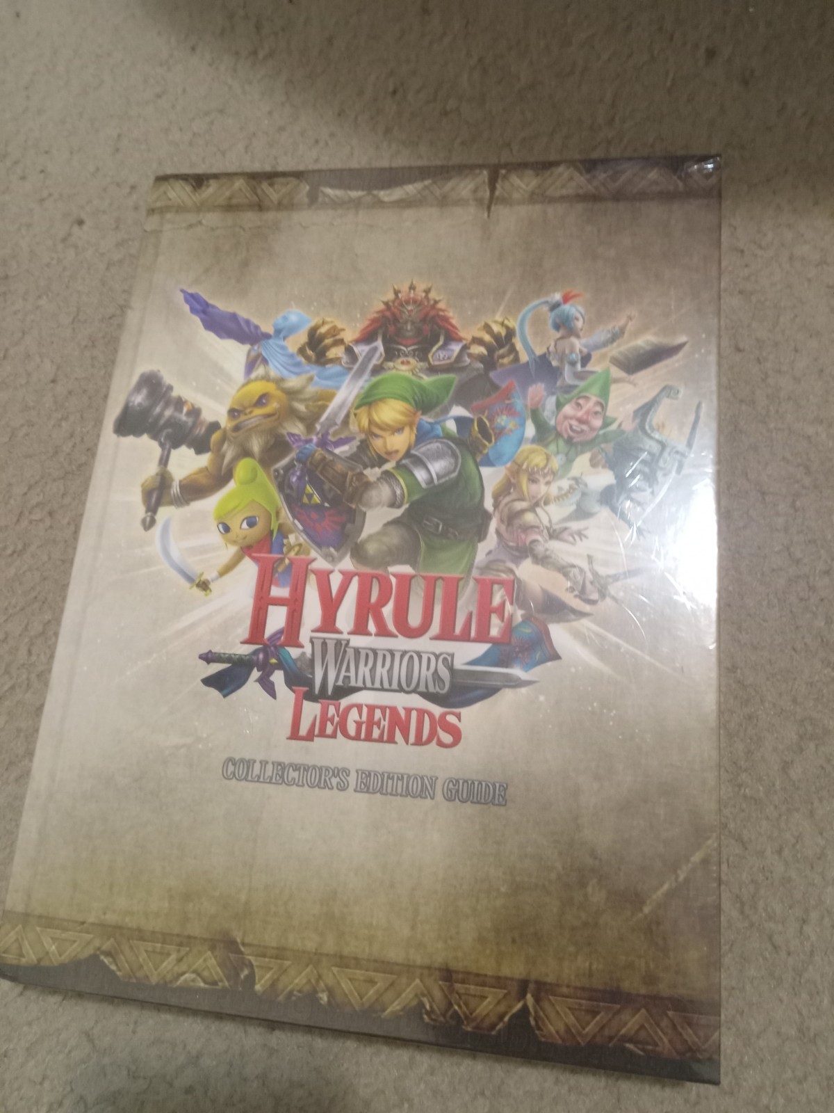 Sealed Hyrule Warriors Legends Collector's Edition Offical Strategy Guide