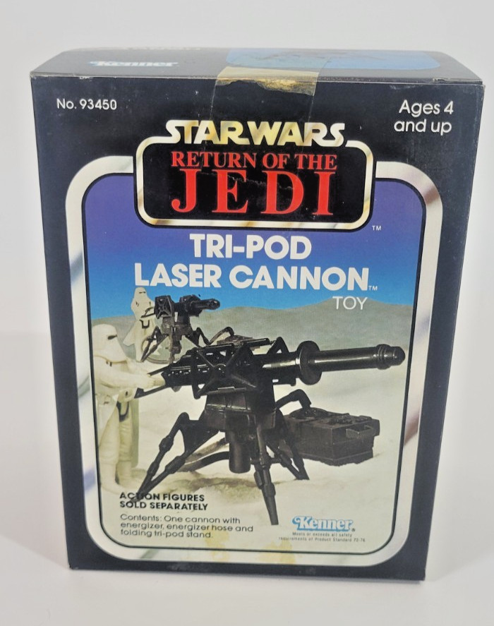 Vintage Star Wars Tri-Pod Laser Cannon MISB 1983 ROTJ Original Kenner SEALED