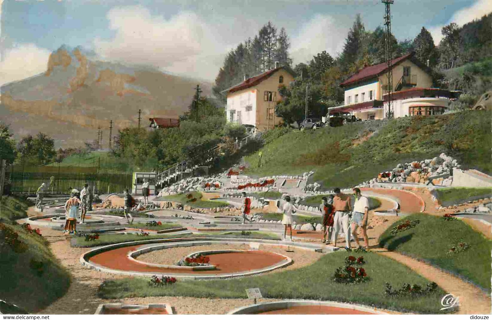 Postcard - Sports - Golf - Saint Gervais les Bains - Le Golf miniature - Me