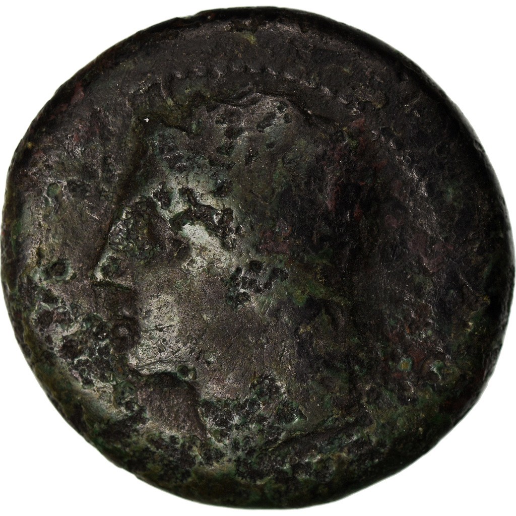 [#872158] Coin, Sicily, Tauromenium, Hemilitron, 339-336 BC, VF, Bro, nze