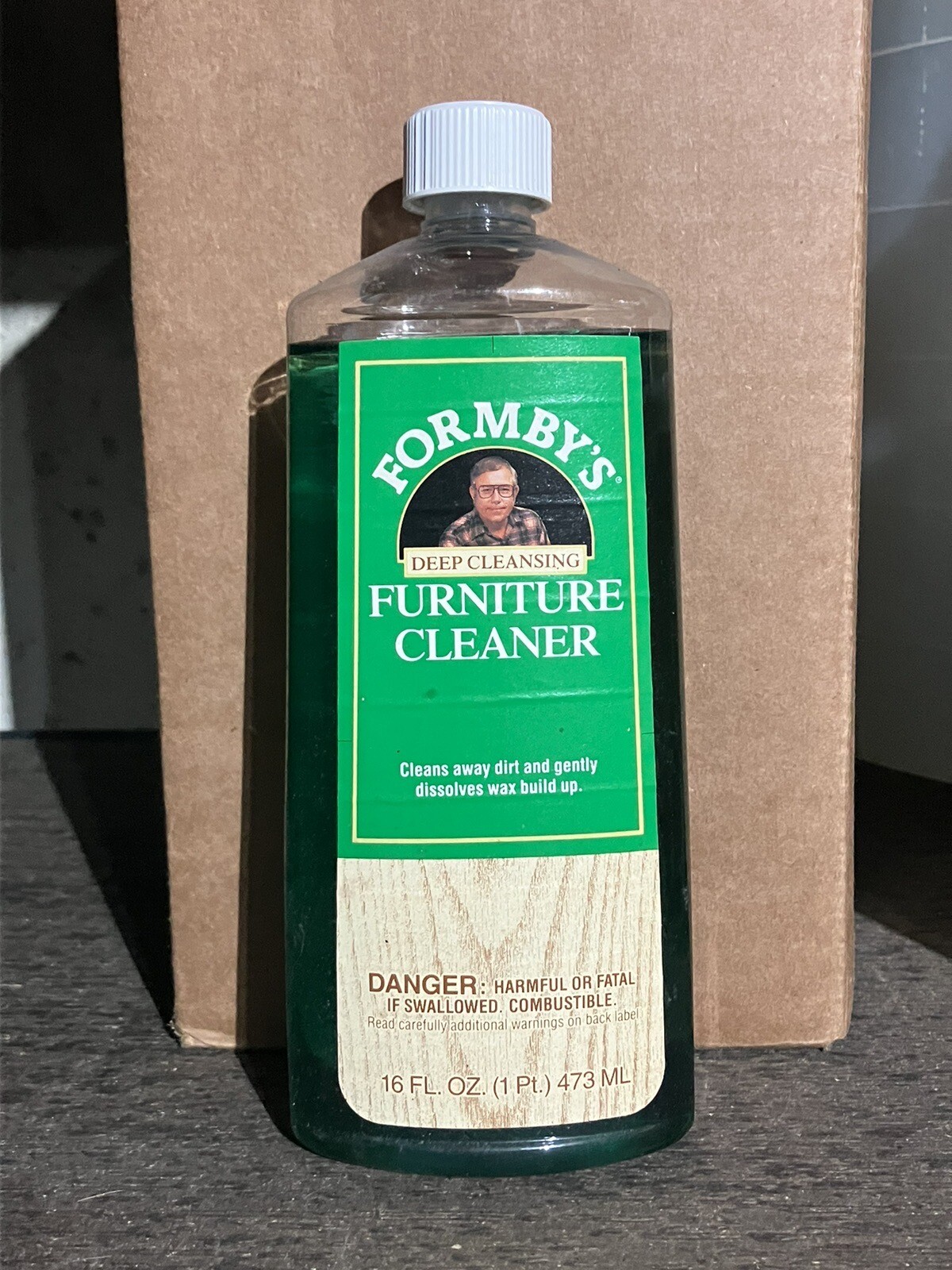 Formby’s Deep Cleansing Furniture Cleaner LARGE 16oz Discontinued Vintage