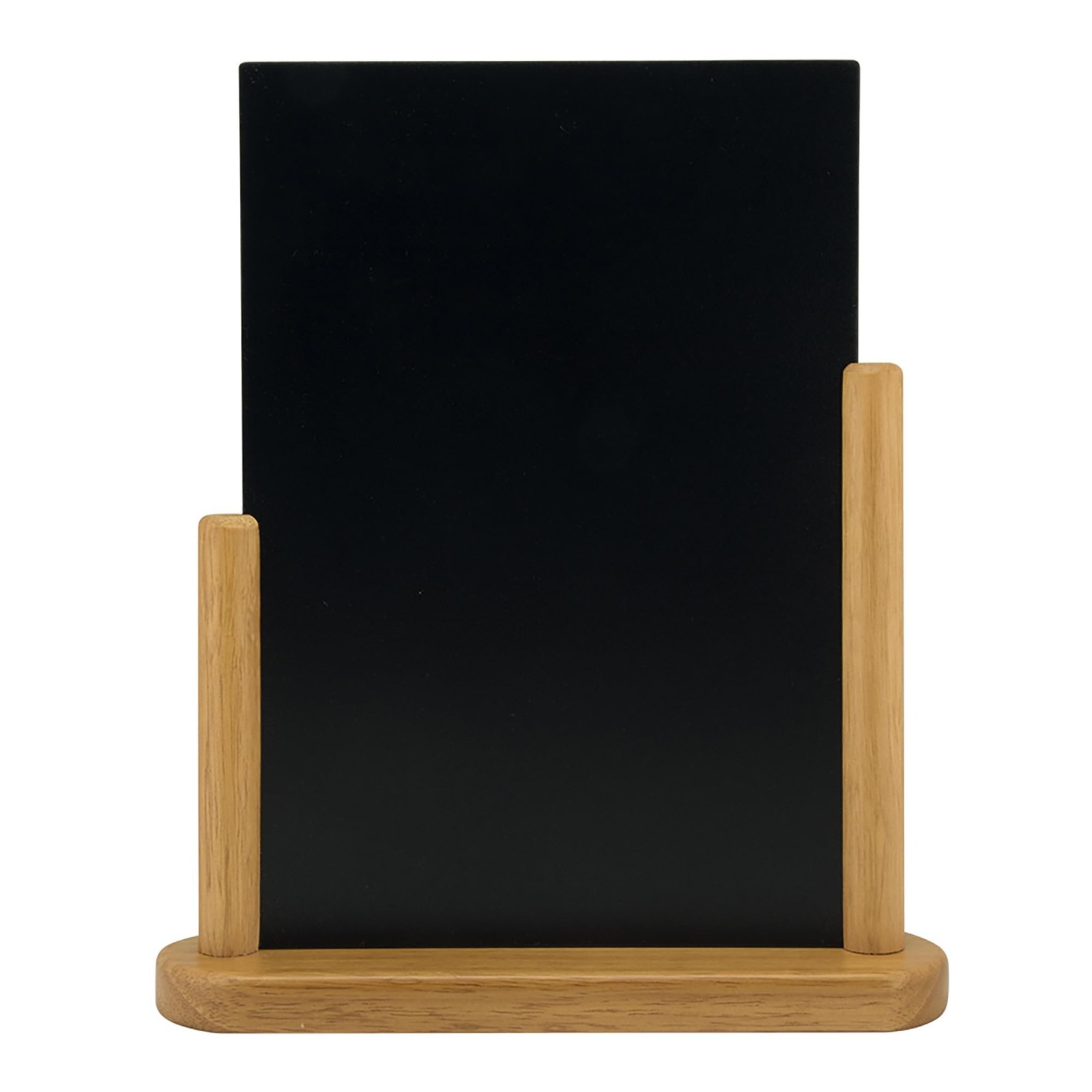Deflecto Double-Sided Table Chalkboard Sign, Freestanding Mini Display for Cafés