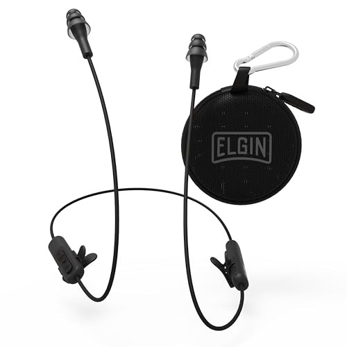  Ruckus Wireless Bluetooth Earplug Headphones, 25 dB Noise Stealth Black