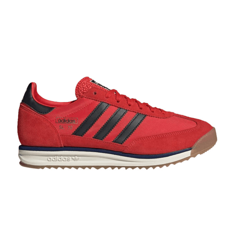Size 9.5M/11W - adidas SL72 RS 'Red Black (NO BOX) JR8786 