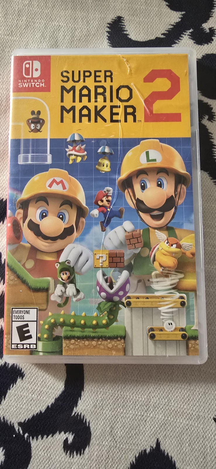Super Mario Maker 2 Nintendo Switch case only. 