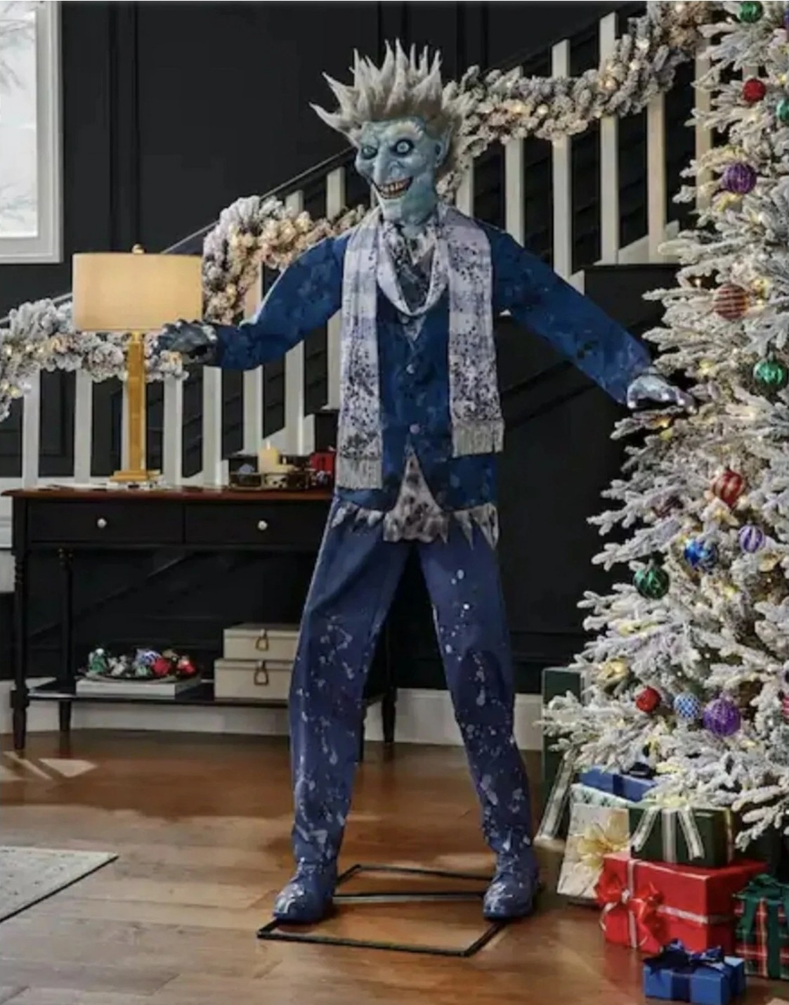 6 ft Animated LED Jack Frost Home Depot Christmas Animatronic  Home Accents HTF!