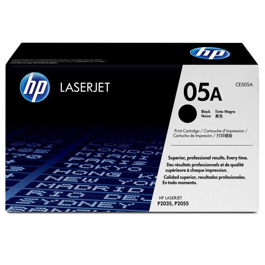HP CE505A (05A) Black Original Toner - P2035 / P2055