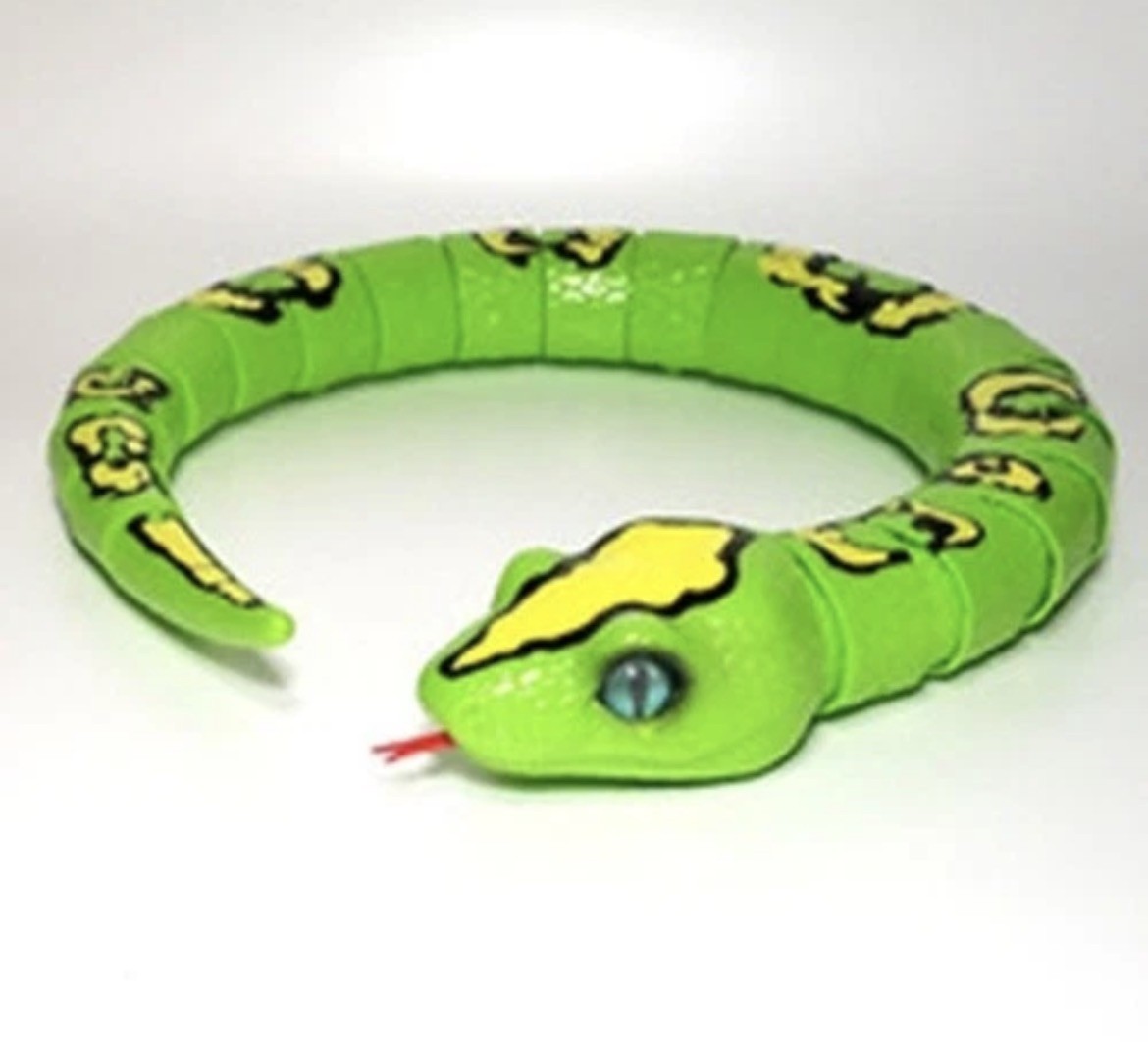 Robo Alive King Python Robotic Pet Figure New NIB